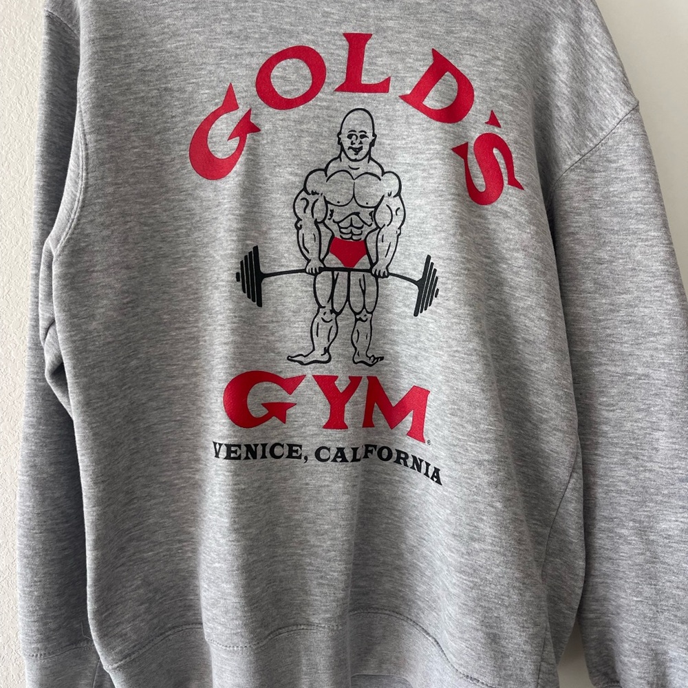 Golds Gym Authentic Vintage Crew Neck